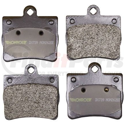 DX739 by MONROE - Total Solution Semi-Metallic Brake Pads