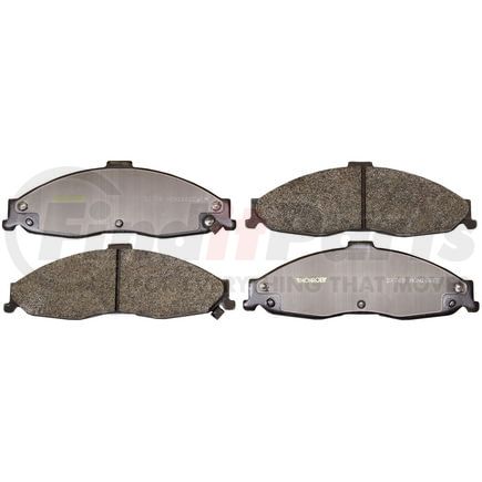 DX749 by MONROE - Total Solution Semi-Metallic Brake Pads