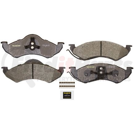 DX746 by MONROE - Total Solution Semi-Metallic Brake Pads