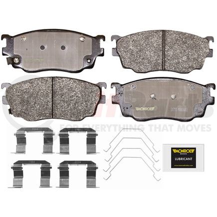 DX755 by MONROE - Total Solution Semi-Metallic Brake Pads