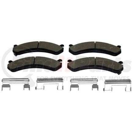 DX784 by MONROE - Total Solution Semi-Metallic Brake Pads
