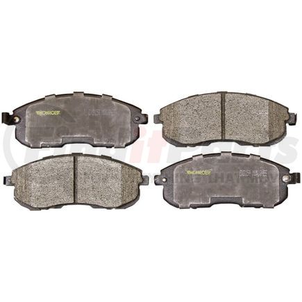 DX815A by MONROE - Monroe Brakes Total Solution Semi-Metallic Brake Pads
