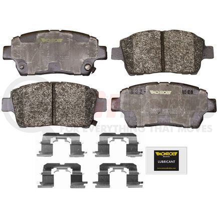 DX822 by MONROE - Total Solution Semi-Metallic Brake Pads