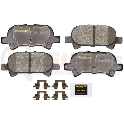 DX828 by MONROE - Total Solution Semi-Metallic Brake Pads