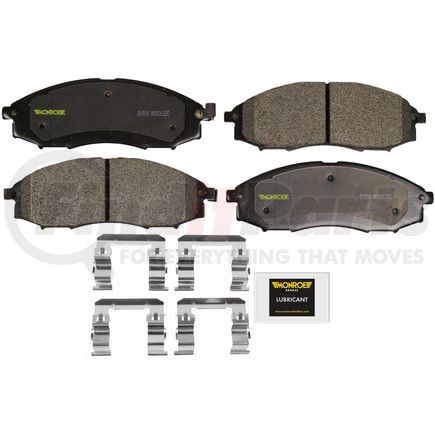 DX830 by MONROE - Total Solution Semi-Metallic Brake Pads