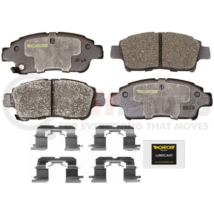 DX831 by MONROE - Total Solution Semi-Metallic Brake Pads