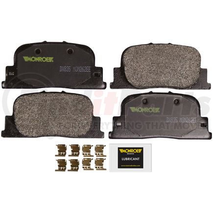 DX835 by MONROE - Total Solution Semi-Metallic Brake Pads
