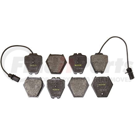 DX839 by MONROE - Total Solution Semi-Metallic Brake Pads