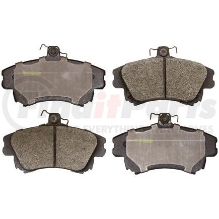 DX837 by MONROE - Total Solution Semi-Metallic Brake Pads