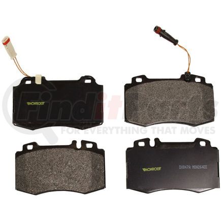 DX847A by MONROE - Total Solution Semi-Metallic Brake Pads