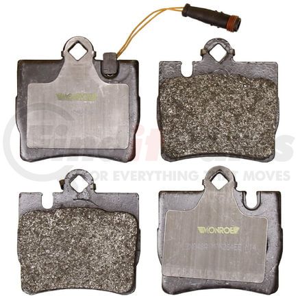 DX848A by MONROE - Total Solution Semi-Metallic Brake Pads