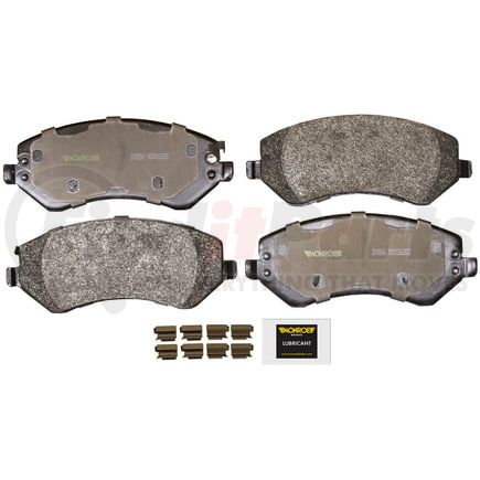 DX856 by MONROE - Total Solution Semi-Metallic Brake Pads