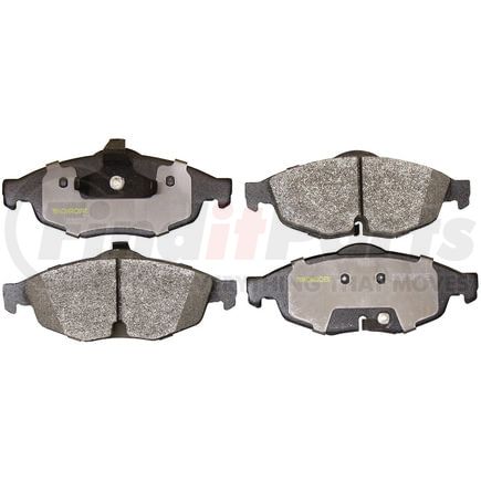 DX869 by MONROE - Total Solution Semi-Metallic Brake Pads