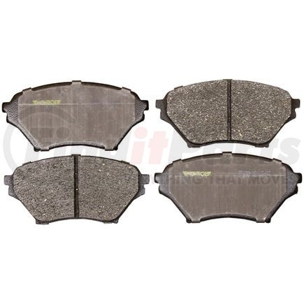 DX890 by MONROE - Total Solution Semi-Metallic Brake Pads