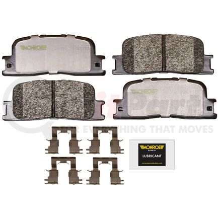 DX885 by MONROE - Total Solution Semi-Metallic Brake Pads