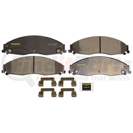 DX921 by MONROE - Monroe Brakes Total Solution Semi-Metallic Brake Pads