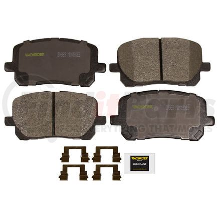 DX923 by MONROE - Monroe Brakes Total Solution Semi-Metallic Brake Pads