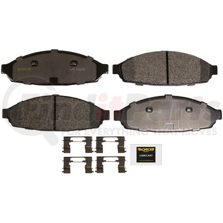 DX931 by MONROE - Total Solution Semi-Metallic Brake Pads