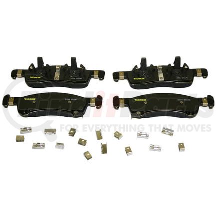 DX934A by MONROE - Total Solution Semi-Metallic Brake Pads
