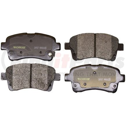 DX937 by MONROE - Total Solution Semi-Metallic Brake Pads