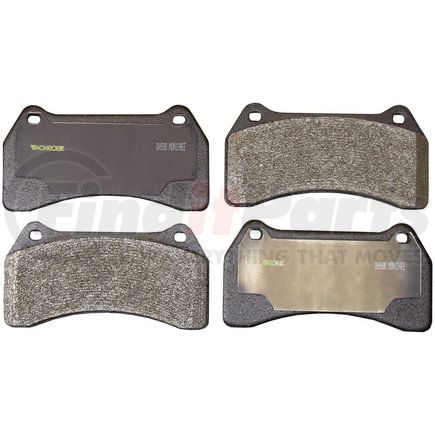 DX938 by MONROE - Total Solution Semi-Metallic Brake Pads