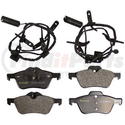 DX939A by MONROE - Total Solution Semi-Metallic Brake Pads