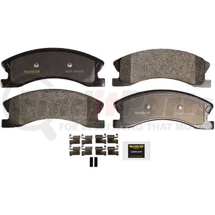 DX945 by MONROE - Total Solution Semi-Metallic Brake Pads