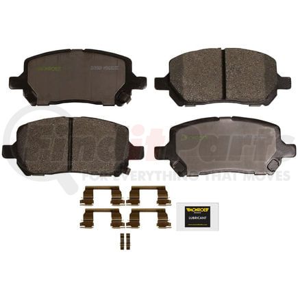 DX956A by MONROE - Total Solution Semi-Metallic Brake Pads