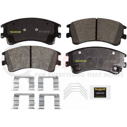 DX957 by MONROE - Total Solution Semi-Metallic Brake Pads