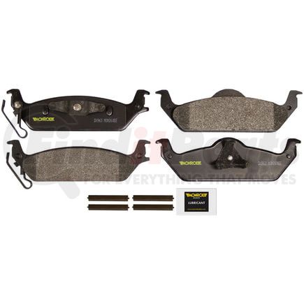 DX963 by MONROE - Total Solution Semi-Metallic Brake Pads