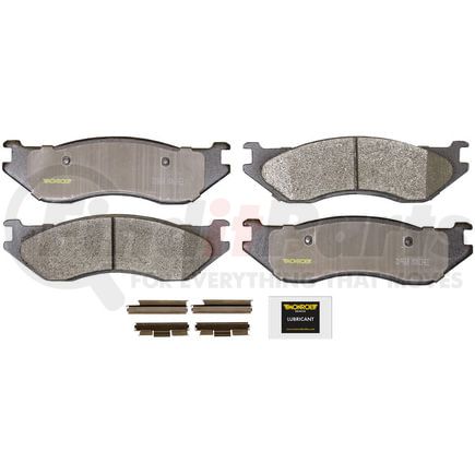 DX966A by MONROE - Total Solution Semi-Metallic Brake Pads