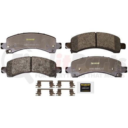 DX974A by MONROE - Total Solution Semi-Metallic Brake Pads