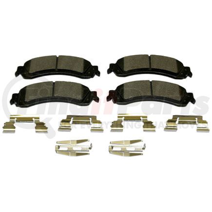DX975 by MONROE - Total Solution Semi-Metallic Brake Pads