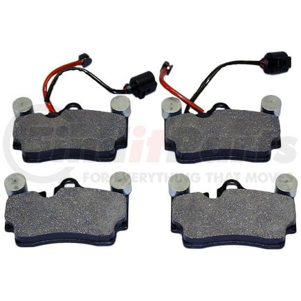 DX978A by MONROE - Total Solution Semi-Metallic Brake Pads