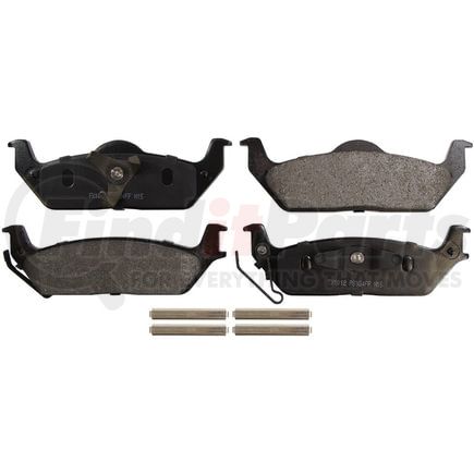 FX1012 by MONROE - ProSolution Semi-Metallic Brake Pads