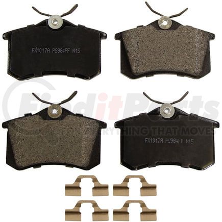 FX1017A by MONROE - ProSolution Semi-Metallic Brake Pads