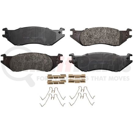 FX1045 by MONROE - ProSolution Semi-Metallic Brake Pads