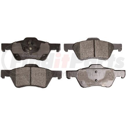 FX1047A by MONROE - ProSolution Semi-Metallic Brake Pads