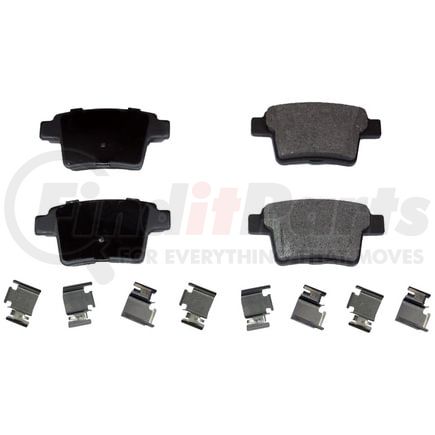 FX1071 by MONROE - ProSolution Semi-Metallic Brake Pads