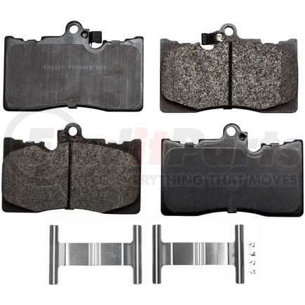 FX1118 by MONROE - ProSolution Semi-Metallic Brake Pads