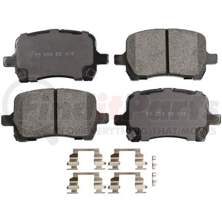 FX1160 by MONROE - Monroe Brakes ProSolution Semi-Metallic Brake Pads