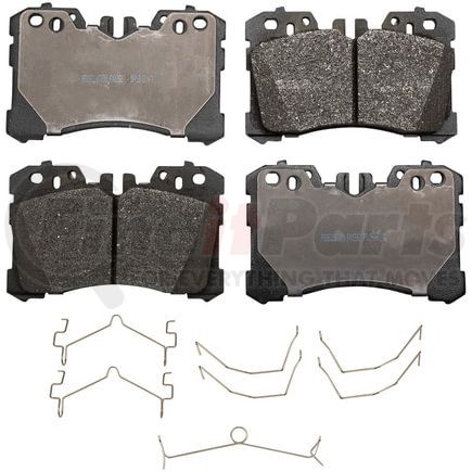 FX1282 by MONROE - ProSolution Semi-Metallic Brake Pads