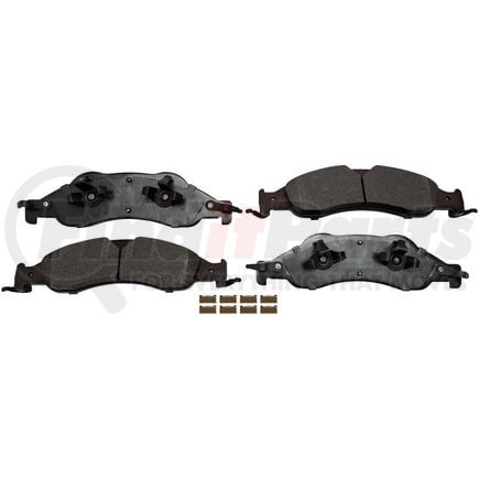 FX1278 by MONROE - ProSolution Semi-Metallic Brake Pads
