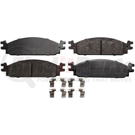FX1376 by MONROE - ProSolution Semi-Metallic Brake Pads