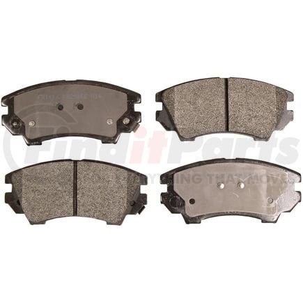 FX1404 by MONROE - Monroe Brakes ProSolution Semi-Metallic Brake Pads