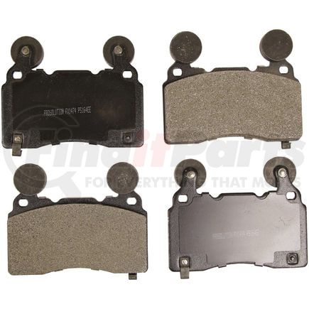 FX1474 by MONROE - ProSolution Semi-Metallic Brake Pads