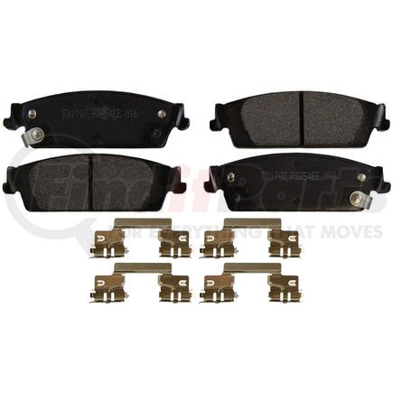 FX1707 by MONROE - Monroe Brakes ProSolution Semi-Metallic Brake Pads