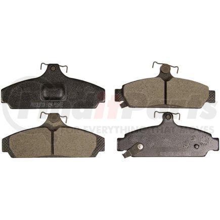 Monroe FX294 Disc Brake Pad Set Monroe Brakes ProSolution Semi-Metallic Brake Pads