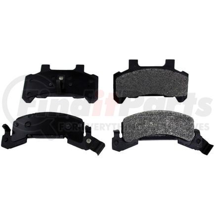 FX289 by MONROE - ProSolution Semi-Metallic Brake Pads