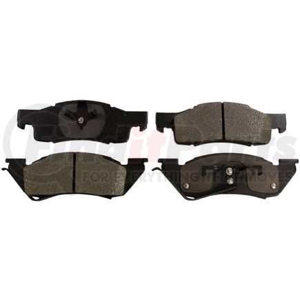 FX344 by MONROE - ProSolution Semi-Metallic Brake Pads